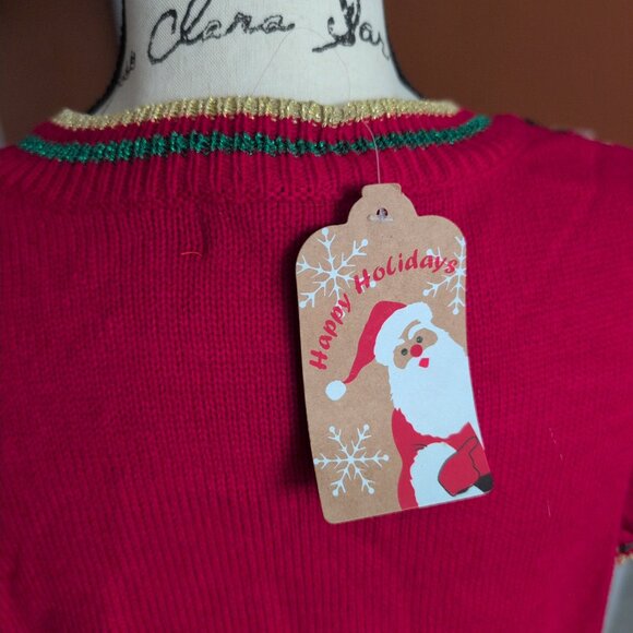 Blizzard Bay Ugly Christmas Sweater NWT Sz L - Picture 6 of 10